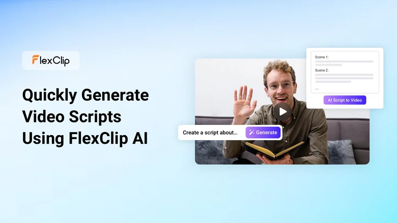 Use the AI video script generator to write scripts for your mobile app explainer video