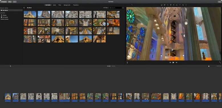 AVI Video Editor - iMovie