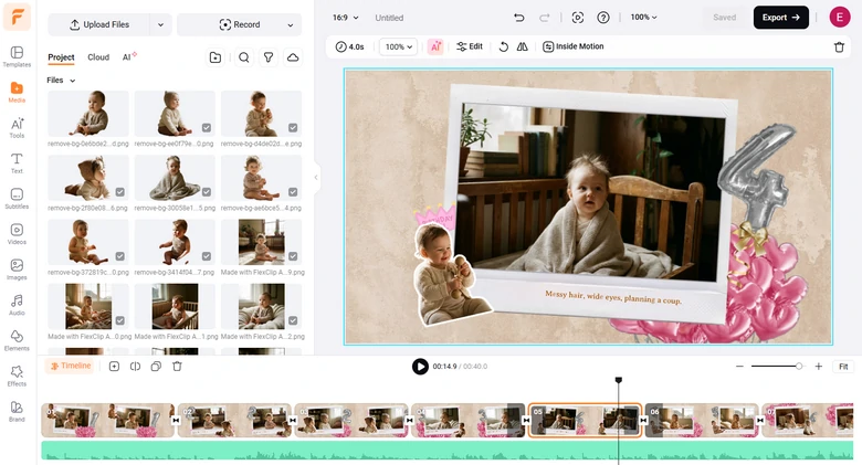 Preview & Edit AI-Generated Baby Video