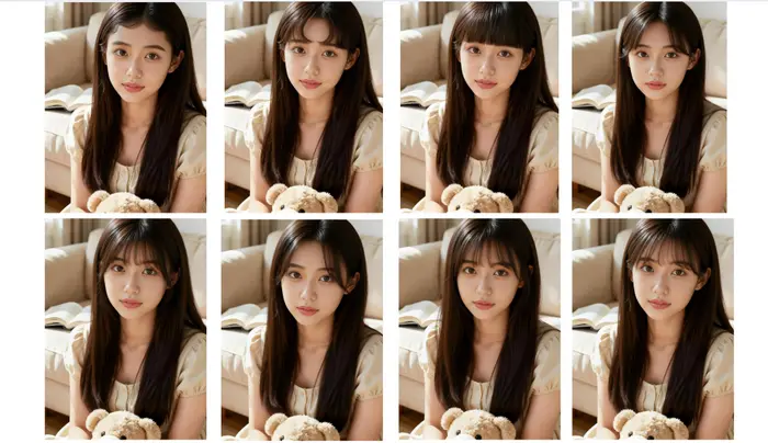 最新トレンド前髪スタイルの結果