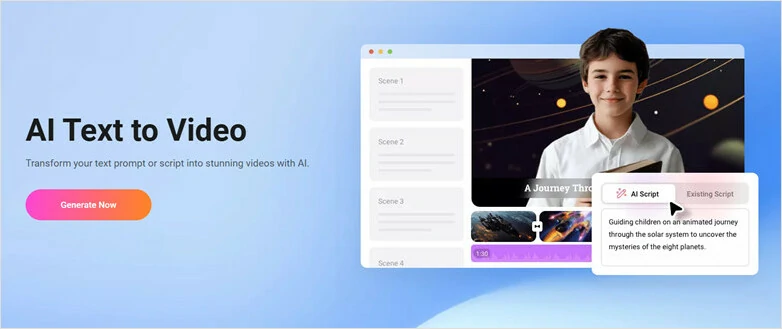 Generate Soothing Bedtime Story Video - Access Text-to-video Tool