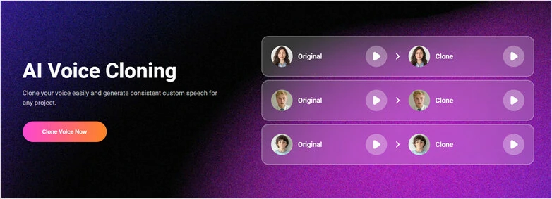 Generate Soothing Storytelling Narration with FlexClip's Voice Cloning Feature