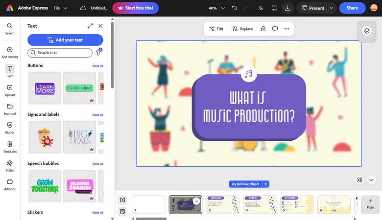 Adobe Express - AI Animation Maker Overview