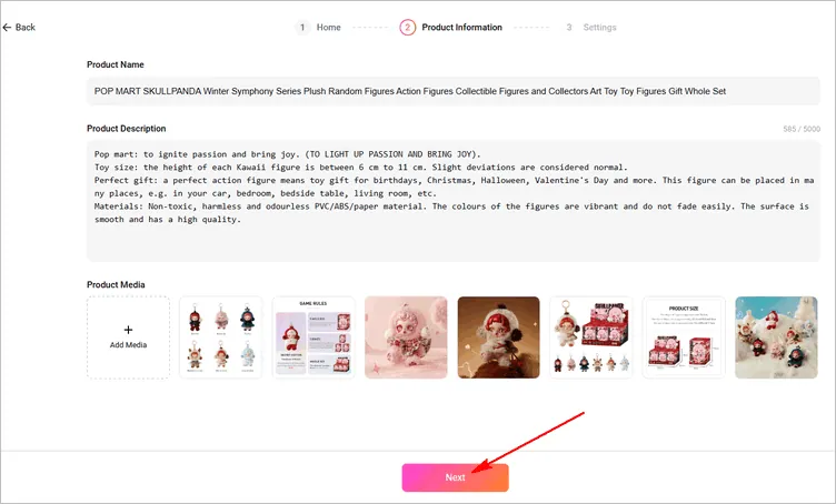 Set Up Your Christmas Product Ad Video Preferences - Information & Footage