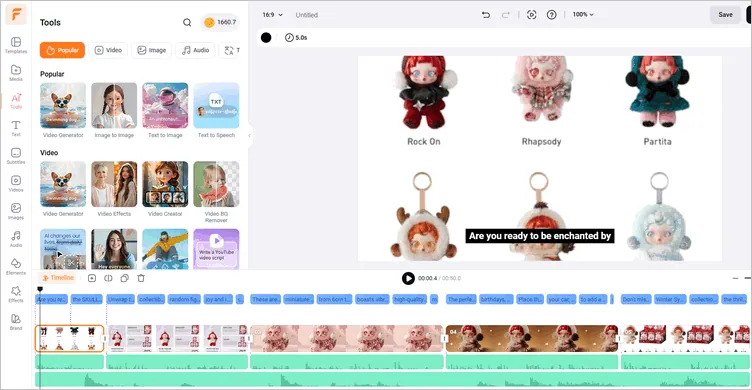 AI-Generated Christmas Product Ad Video from URL