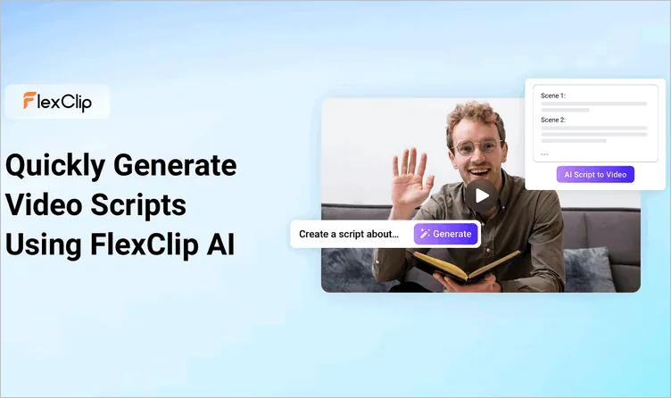 FlexClip's AI Script Generator for Your Christmas Ad