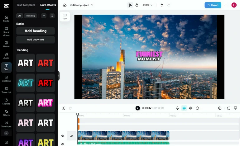 Editor de videos online gratis sin necesidad de descargar - CapCut