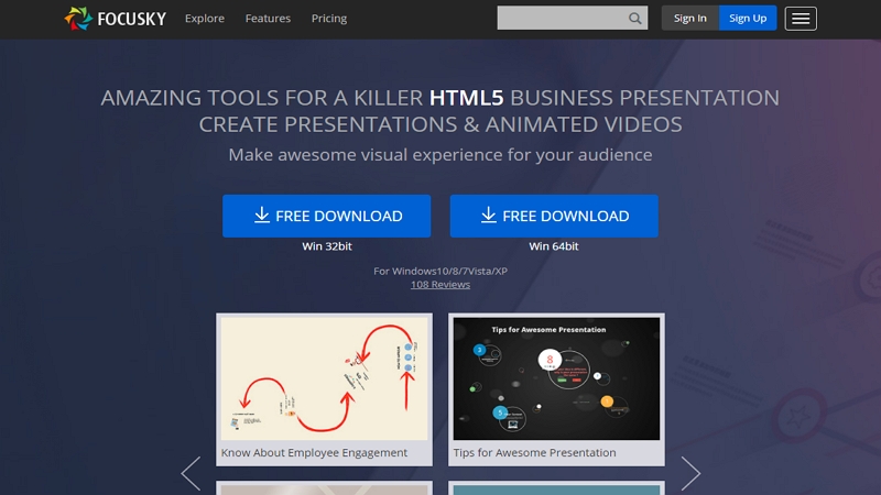 Best Free Online Slideshow Maker Software - Focusky