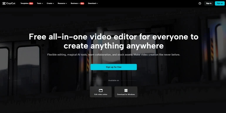 Best Free Online Slideshow Maker Software - CapCut