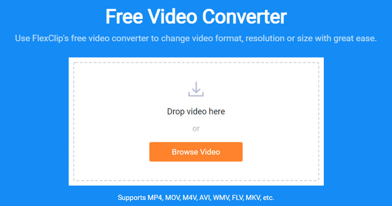 Free Online Video Converter Without Watermark - FlexClip