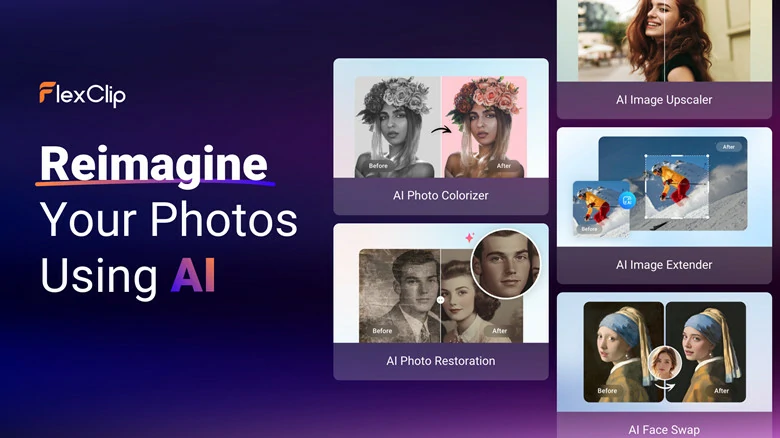 Powerful AI Image Tools in FlexClip to Unlock