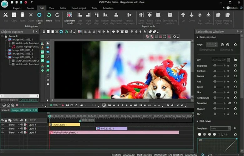 Bester kostenloser Video-Editor für Windows 10 - VSDC