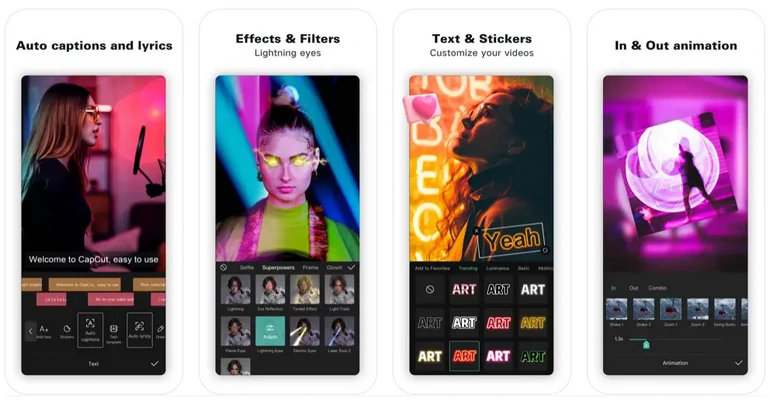 CapCut - Lyric Video Creation App