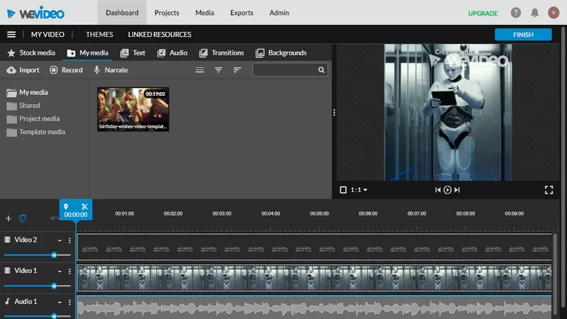 Best Timeline Video Editor - WeVideo