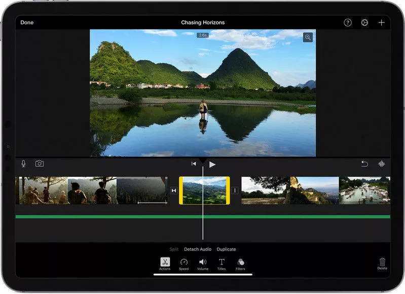 Best Video Editing Apps for Instagram - iMovie