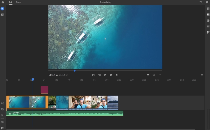 Best Free Video Editor for YouTube - Premiere Rush