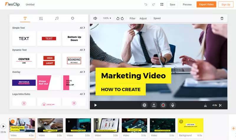 Best Video Editor for Linux - FlexClip