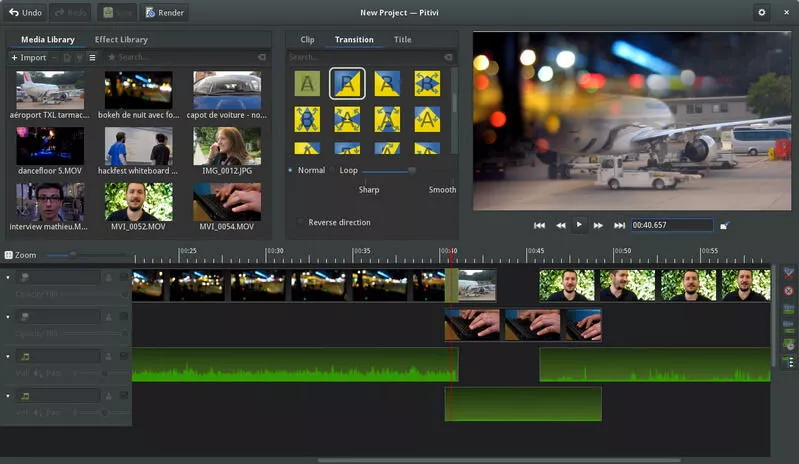 Best Video Editing Software for Linux - Pitivi
