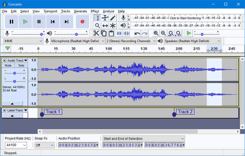 Vocal Remover Software - Audacity