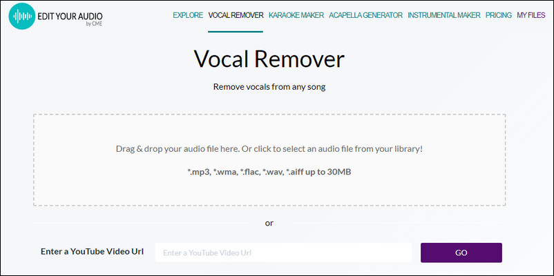 Online Vocal Remover - Edit Your Audio