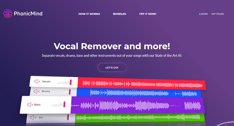 Online Vocal Remover - PhonicMind