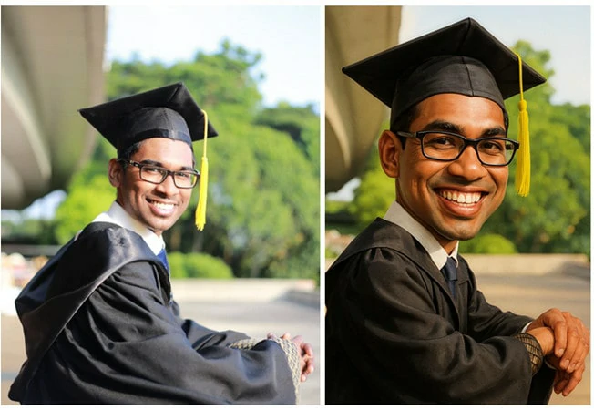 Custom Graduation Big Head Generated by FlexClip's AI