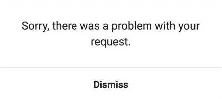 Can't Log Into Instagram - Notification 1