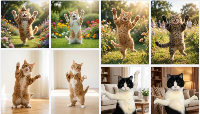 生成された猫画像