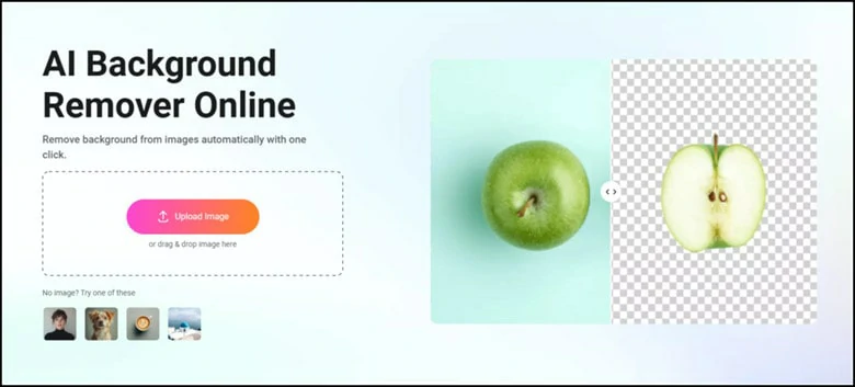 Access FlexClip's Image Background Remover and Upload the Picture to Replace Background