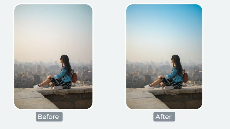 Change Image Background Color Using FlexClip