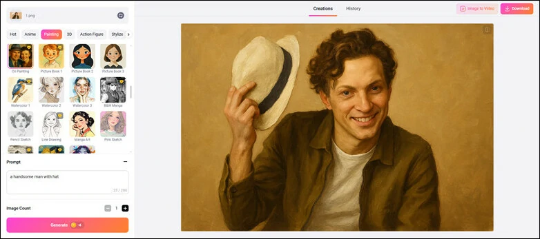 Download Satisfied New Style Image and Share