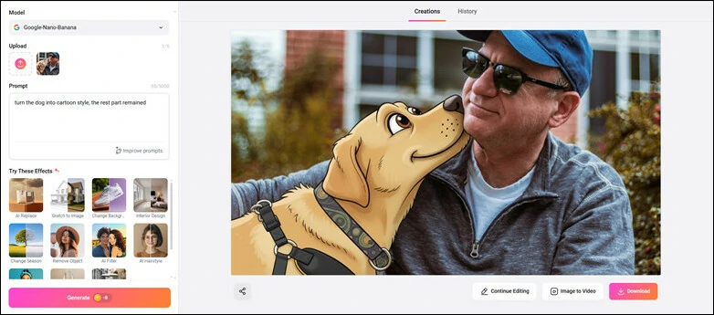 Transform the New Style and Download Your Favorite Image