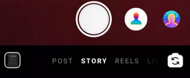 Change the Background Color on Instagram Story Using Pen Tool