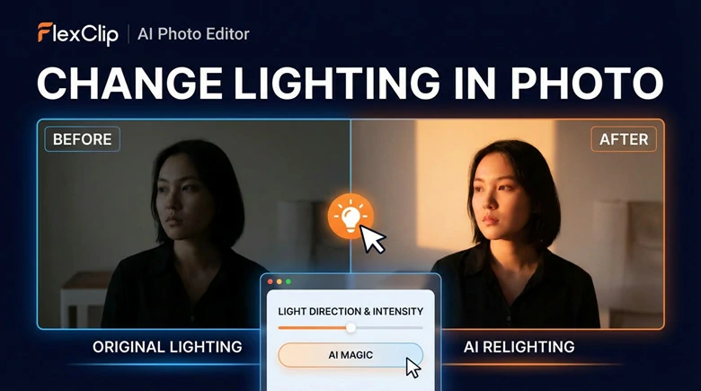 The AI-powered Tool to Change Lighting in Photo