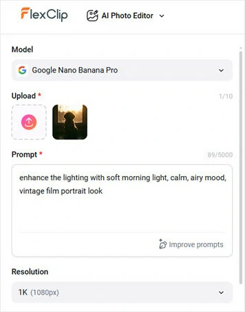 Enter Lighting Enhancement Prompt