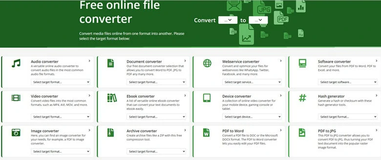 Access Online Converter through Your Browser