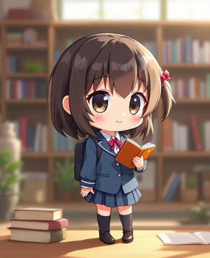 Chibi Image Example 1 - FlexClip