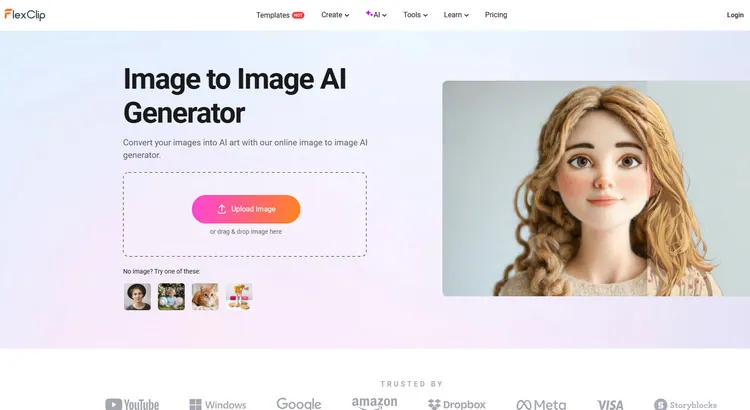 Upload Your Image - FlexClip