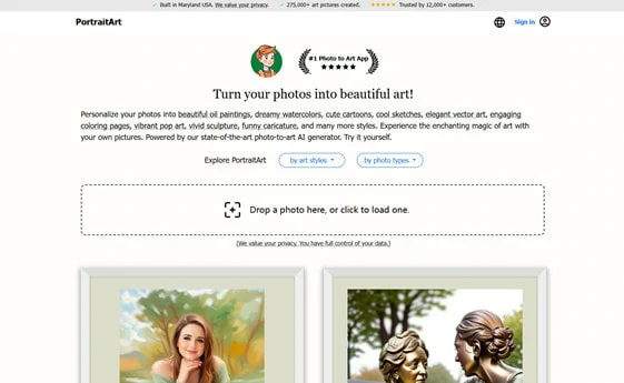 Convert Your Photo into Chinese Ink Drawing with AI - Portrait