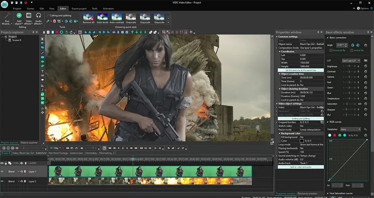 Desktop Chroma Key Editing Software - VSDC