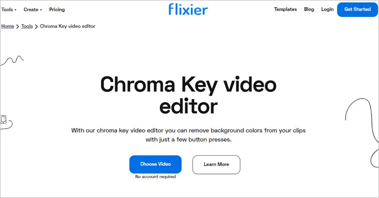 Online Chroma Key Editor - Flixier