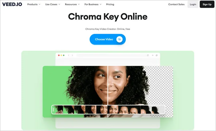 Online Chroma Key Editor - VEED