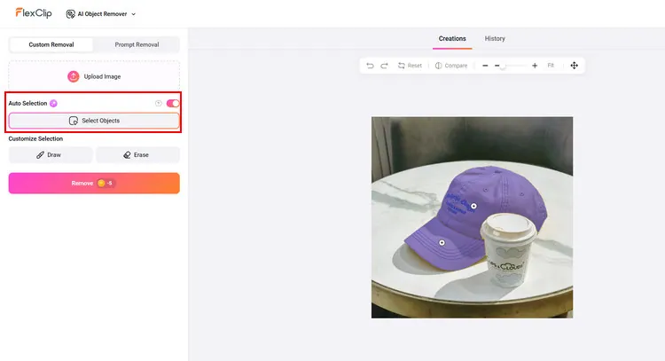Cleanup Your Pictures - FlexClip