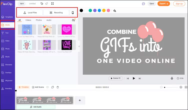 How to edit GIFs online  Cut, combine and add text to GIFs 