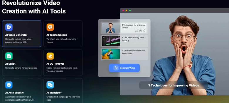 AI Technology Features of FlexClip