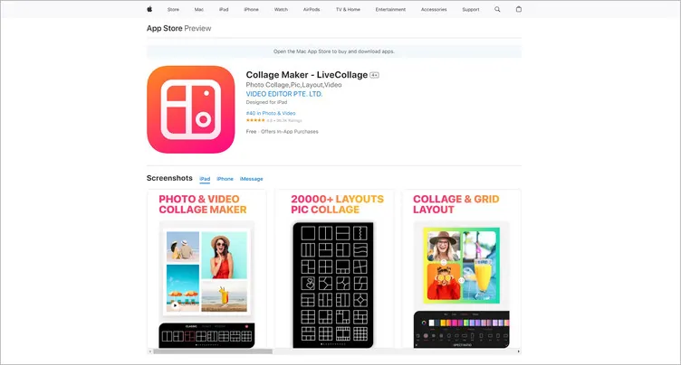 手機APP合成全家福照片 - LiveCollage