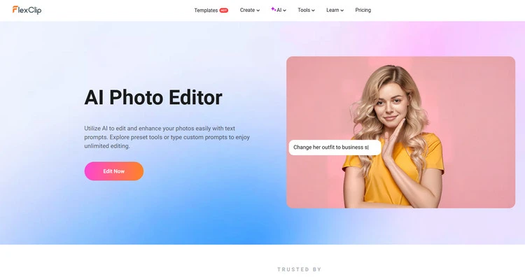 AI Photo Editor - FlexClip
