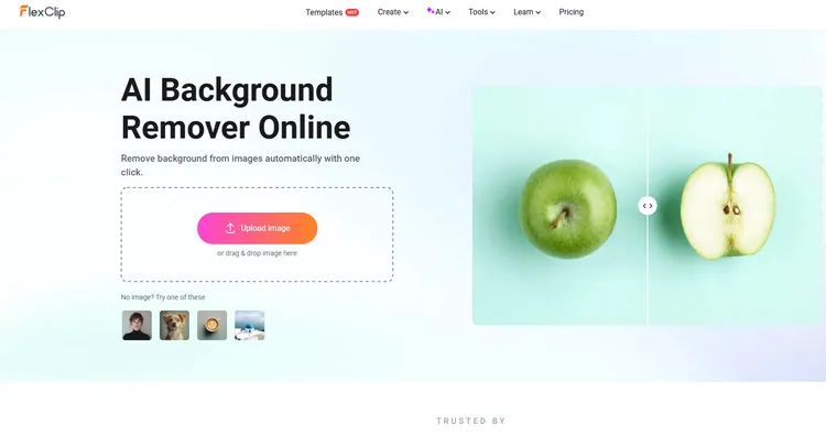 AI Background Remover - FlexClip