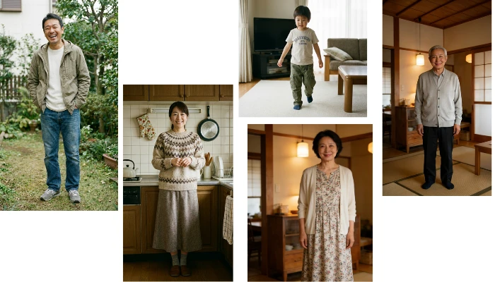 複数の写真をグリッド状で1枚の画像にまとめる