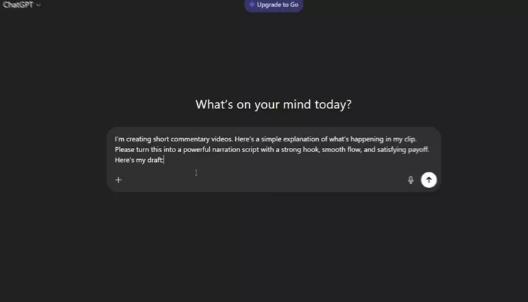 Make a Commentary Video - Generate Script with ChatGPT